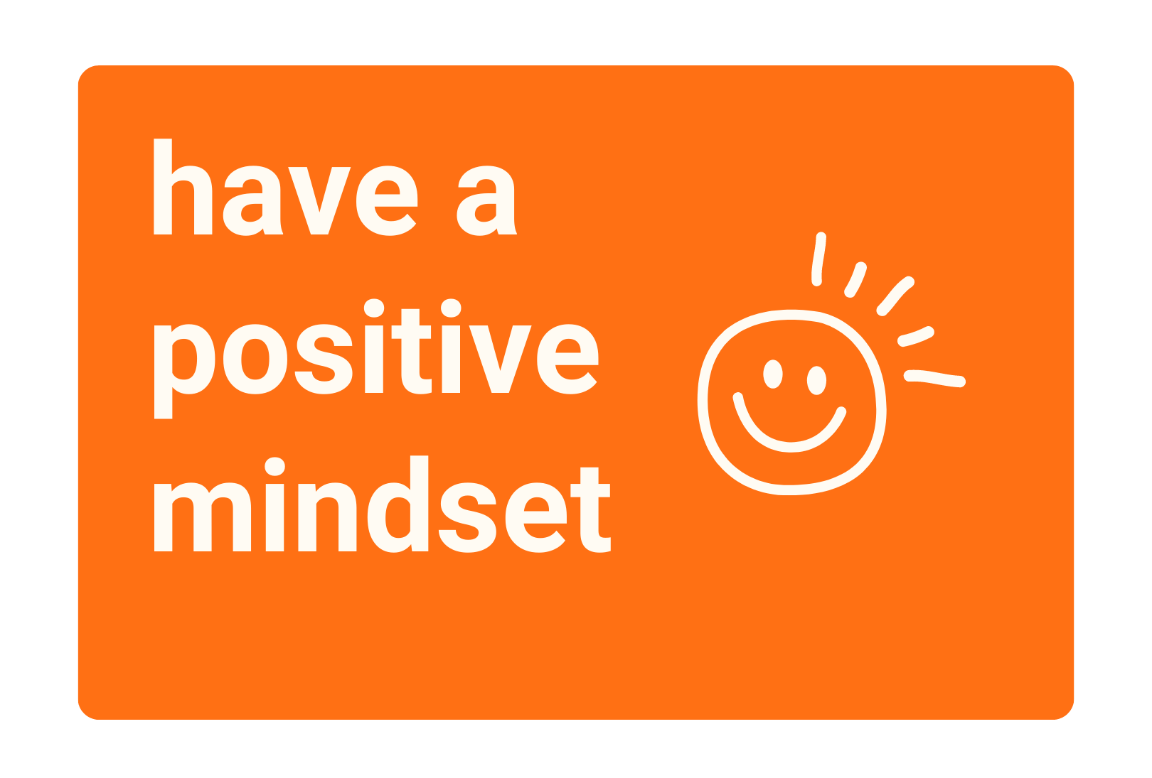 Positive Mindset : Brand Short Description Type Here.